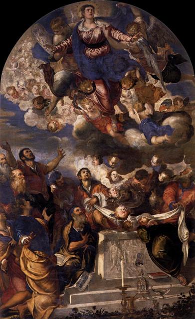Tintoretto: The Assumption (A mennybevétel)